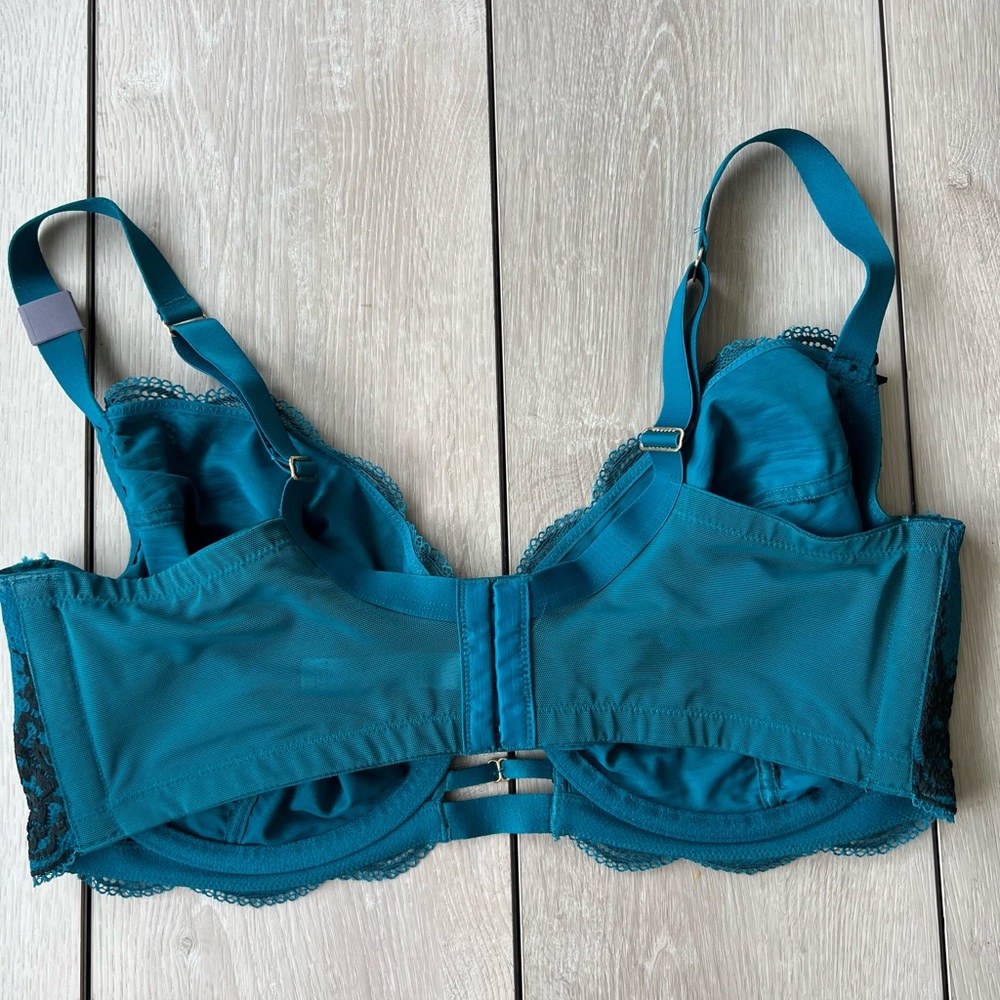 Cacique Lacy Balconette Bra 40F - Picture 5 of 5